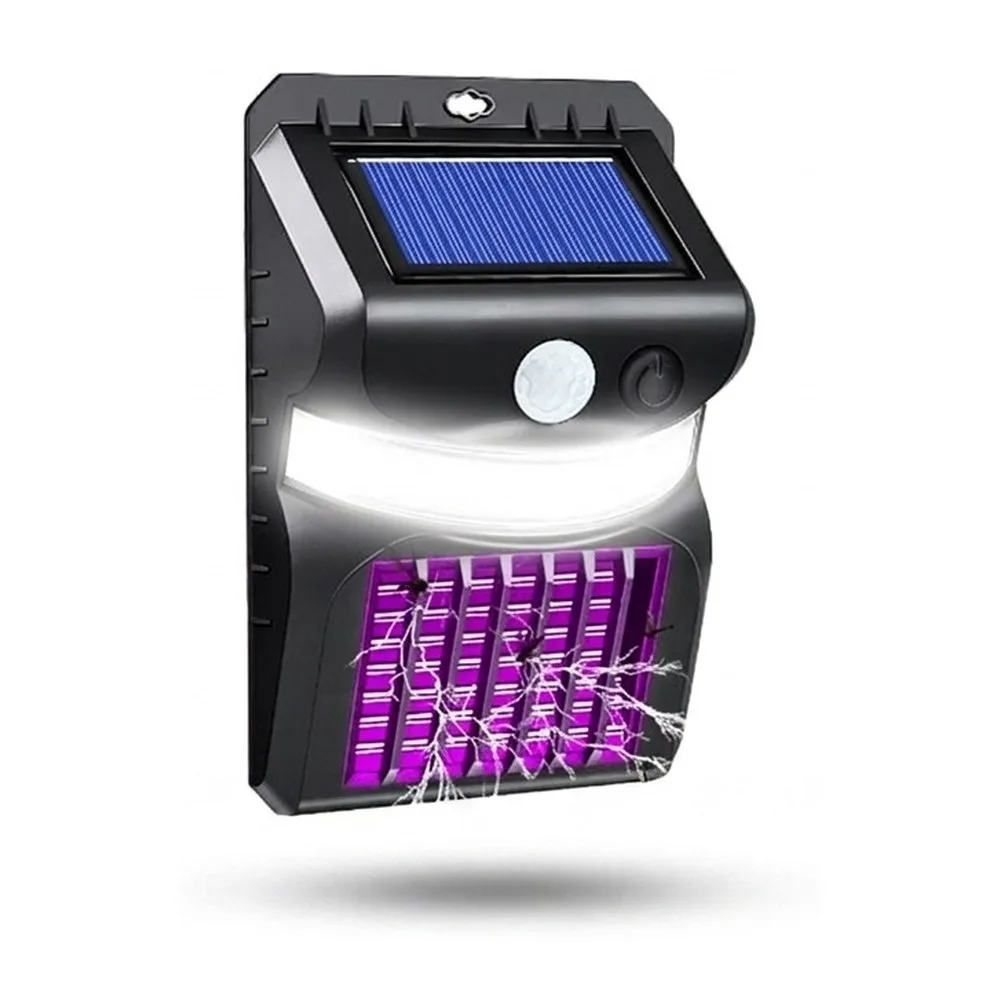 Solar LED Bug Zapper Light